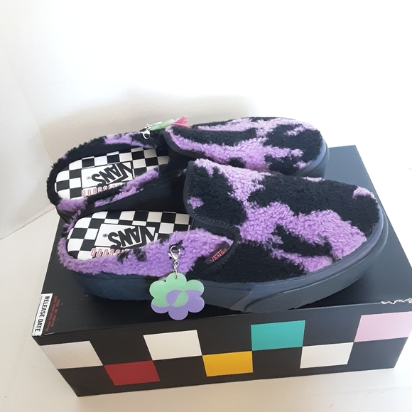 VANS X IRENEISGOOD CLASSIC SLIP-ON MULE STACKED SHOES NWB - Picture 10 of 15